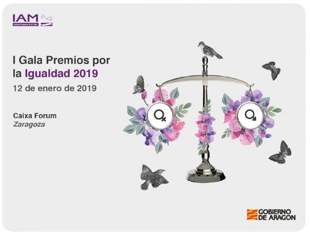 El IAM organiza los I Premios por la Igualdad en Aragón