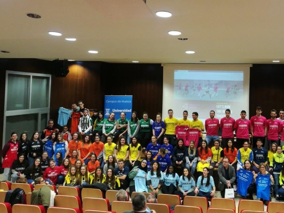 Las competiciones universitarias en el Campus de Huesca reivindicarán el deporte femenino