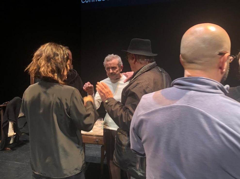 Carlos Saura: "El teatro es una aventura, es un plano general y hay que espabilarse"
