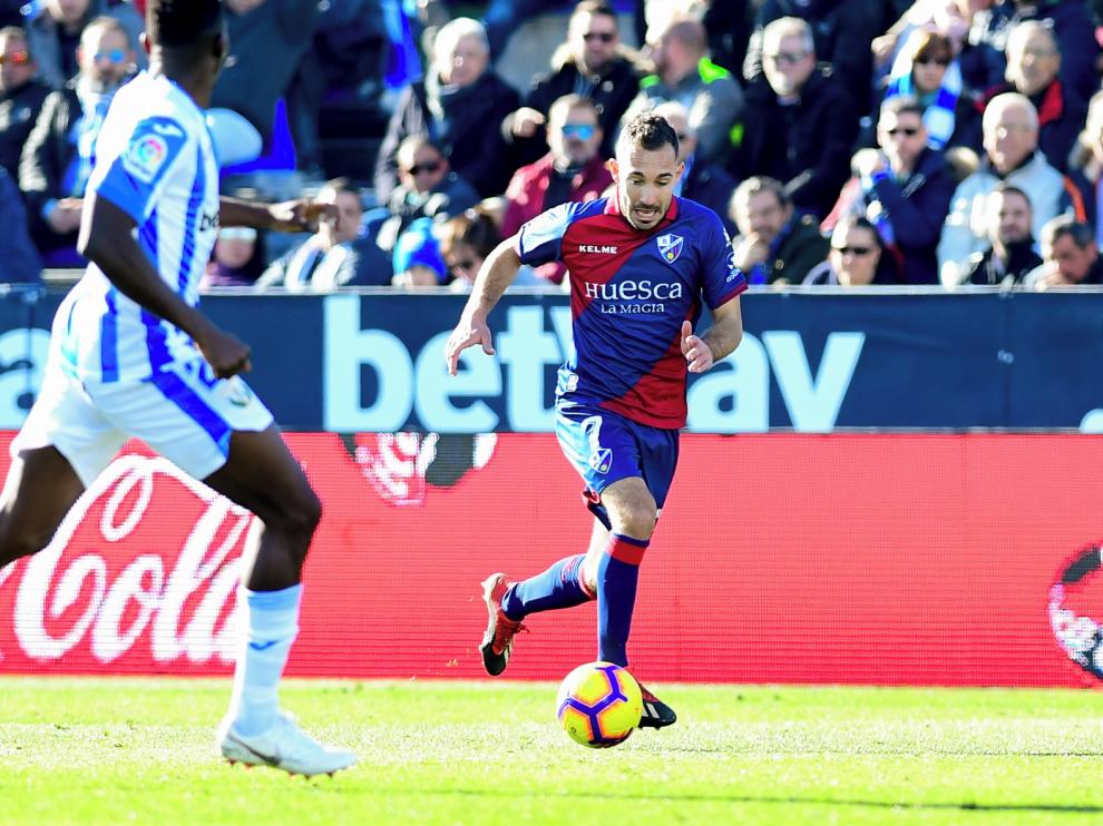 David Ferreiro se convirtió en centenario en el partido ante el Leganés