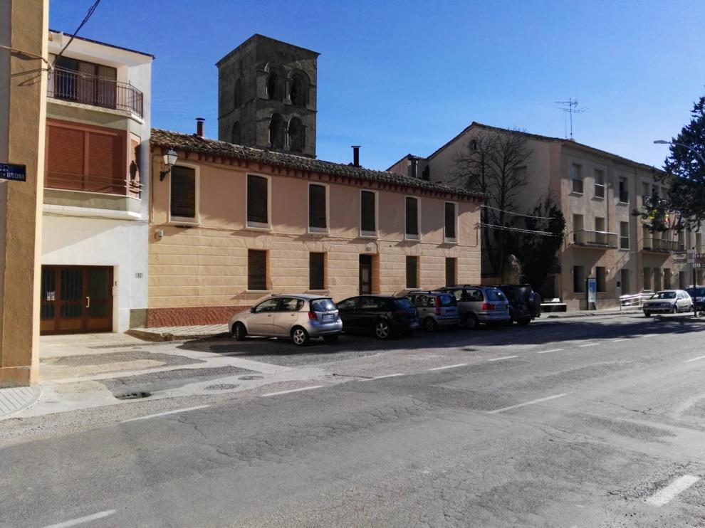 Ayerbe prevé reorganizar los viales de la plaza Aragón