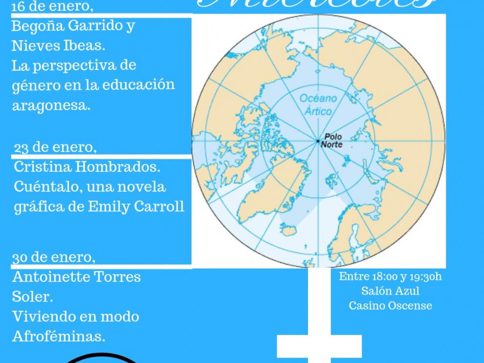 El área de Igualdad del Ayuntamiento de Huesca programa el ciclo “Miércoles en Círculo Polar”