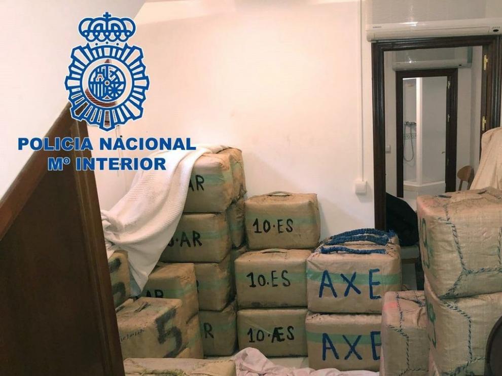 Desarticulada en el Campo de Gibraltar una red de tráfico de hachís a gran escala