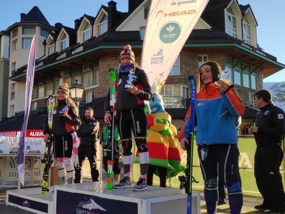 Buen estreno para los infantiles altoaragoneses en Sierra Nevada