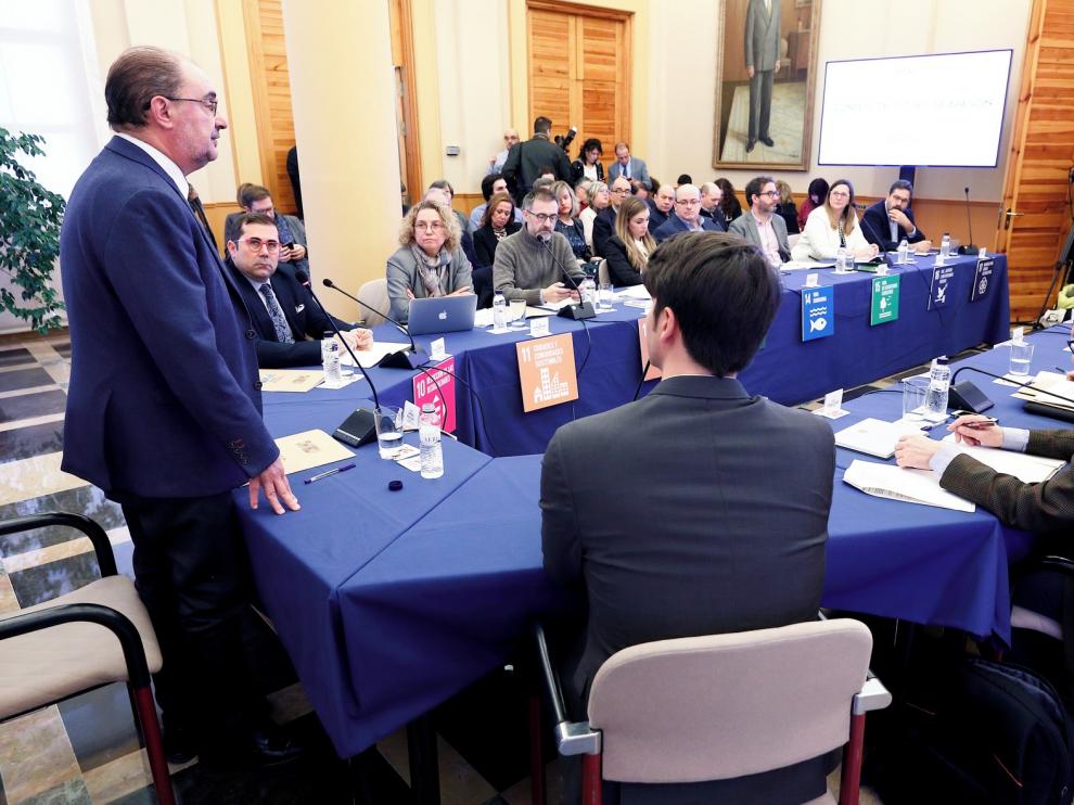 Lambán exige igualdad en la financiación de las autonomías