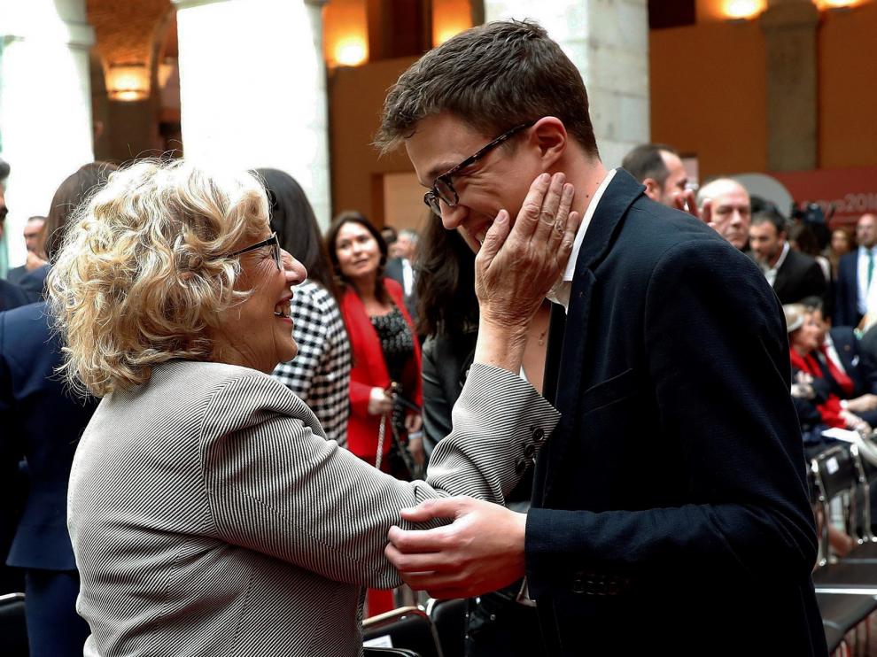 Errejón irá a las elecciones con las siglas de Carmena, no con las de Podemos