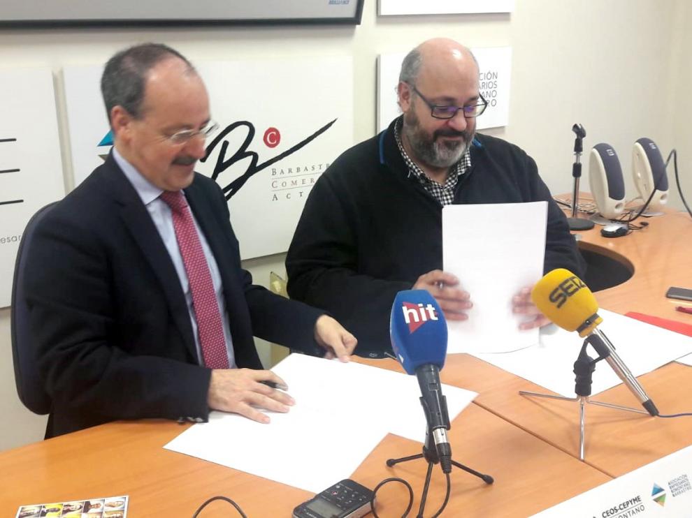 Cáritas Barbastro-Monzón y los empresarios de Barbastro se unen para prmover la inserción laboral