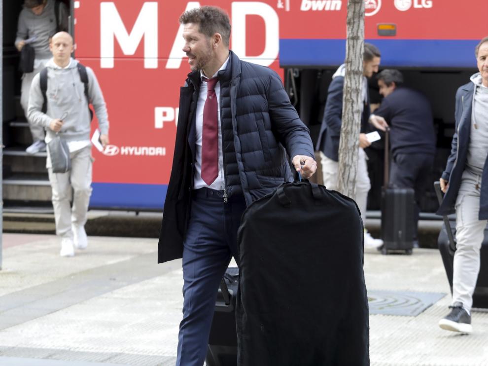 Simeone: "La eliminación de Copa nos duele, pero nos da fuerzas"