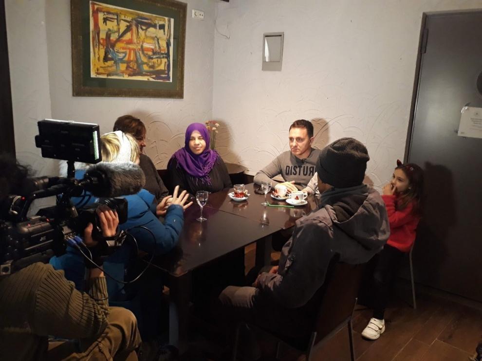 "Tempero" conversa con refugiados llegados a Aragón