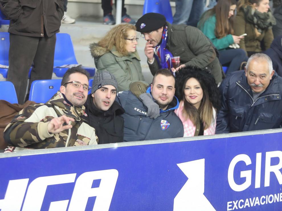 El Huesca acusó la baja de Petón, que se perdió el partido de su vida