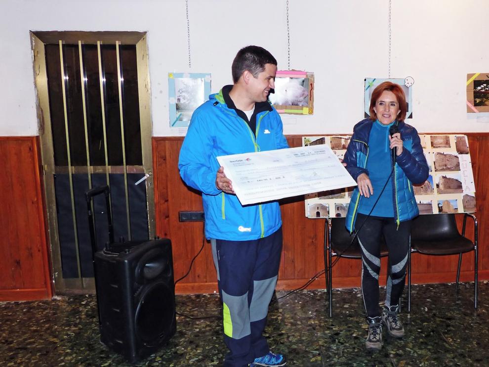 Ruta en Ayerbe para recuperar la ermita de Santa Lucía