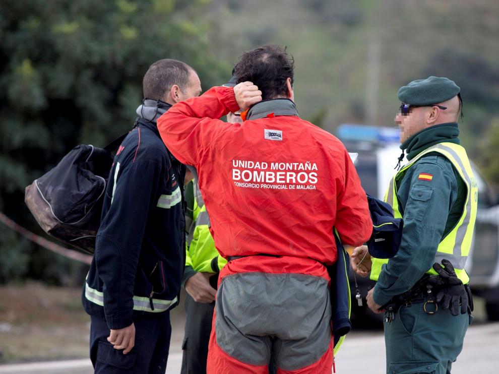 Dispositivo de rescate del pequeño Julen en Totalán (Málaga).