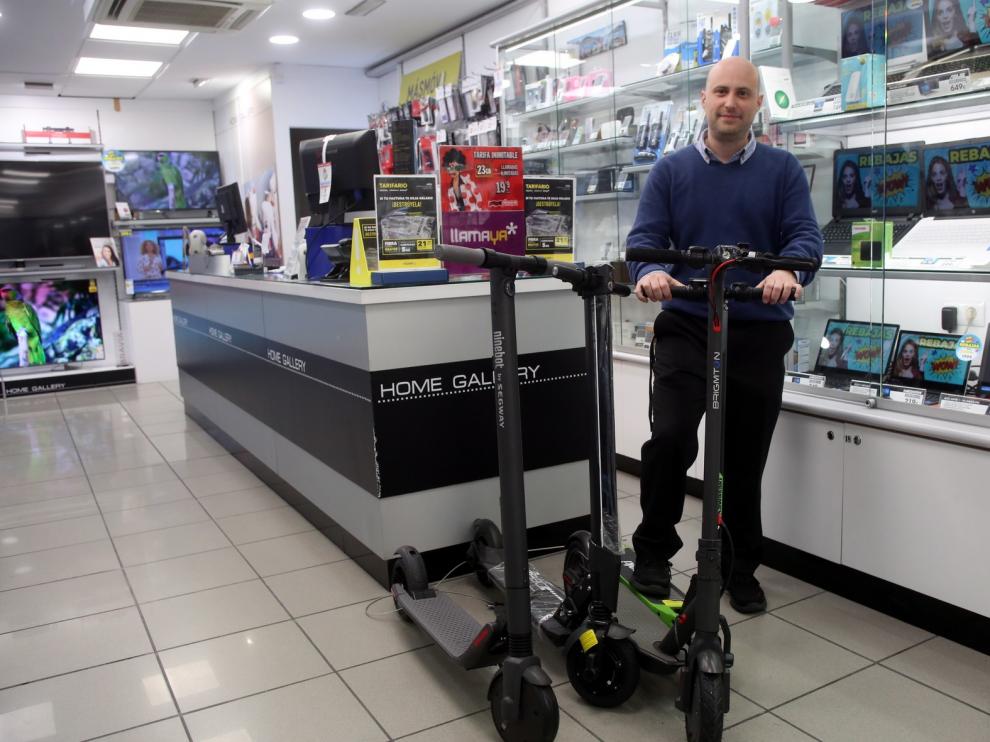 El auge de los patinetes eléctricos llega a Huesca