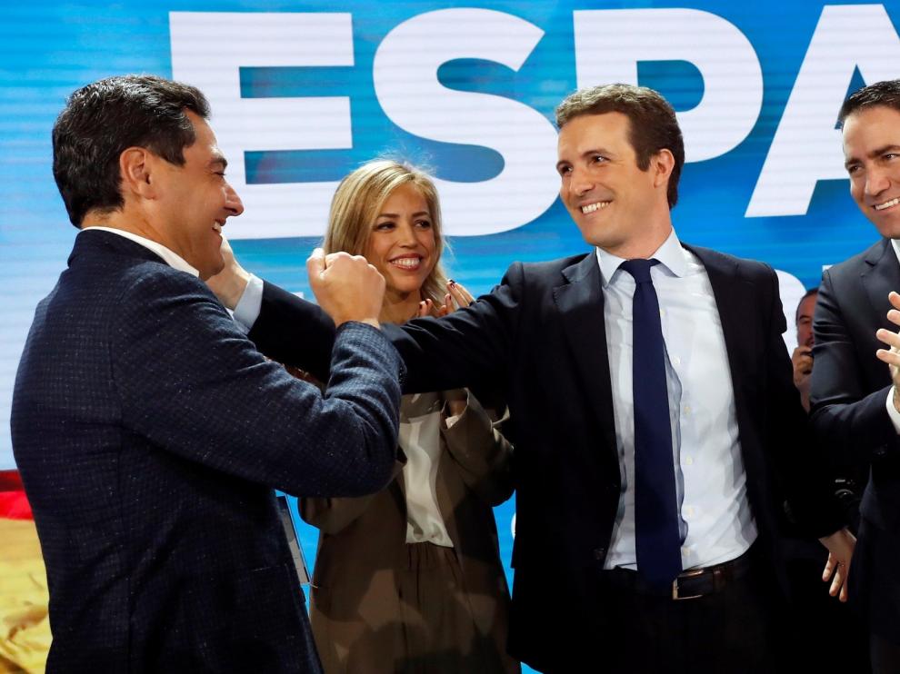 Casado pide el voto y un PP "ambicioso"