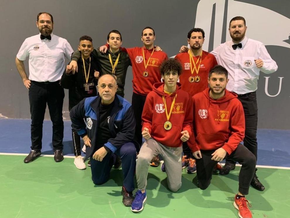 Binéfar y Somontano acumulan medallas en la primera fase en Borja