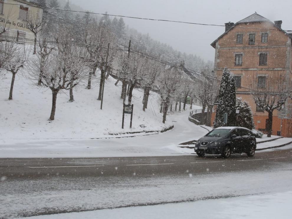 El anunciado temporal de frío y nieve ha entrado en la provincia