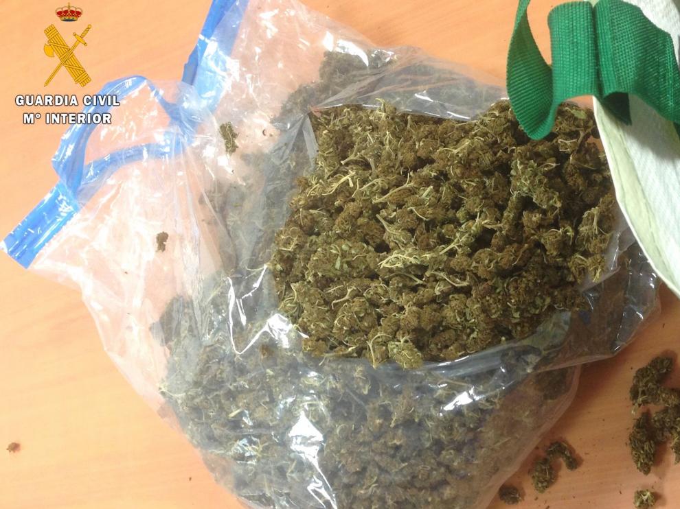 La Guardia Civil detiene a un vecino de Fraga por supuesto delito de tráfico de drogas