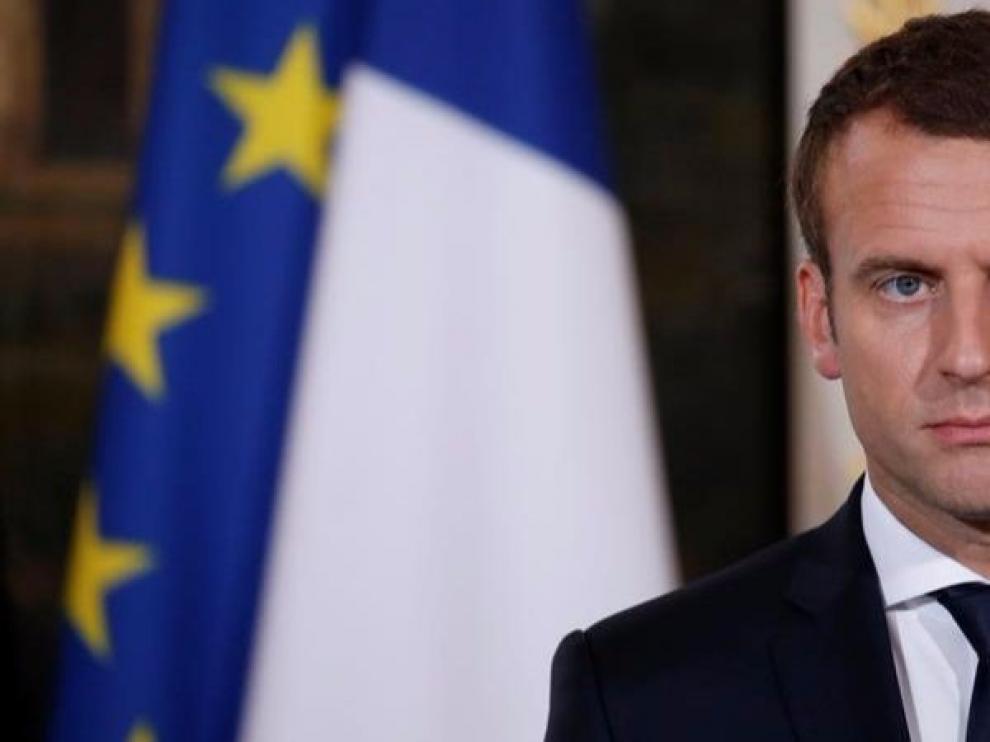Macron dice que "Europa apoya la restauración de la democracia en Venezuela"