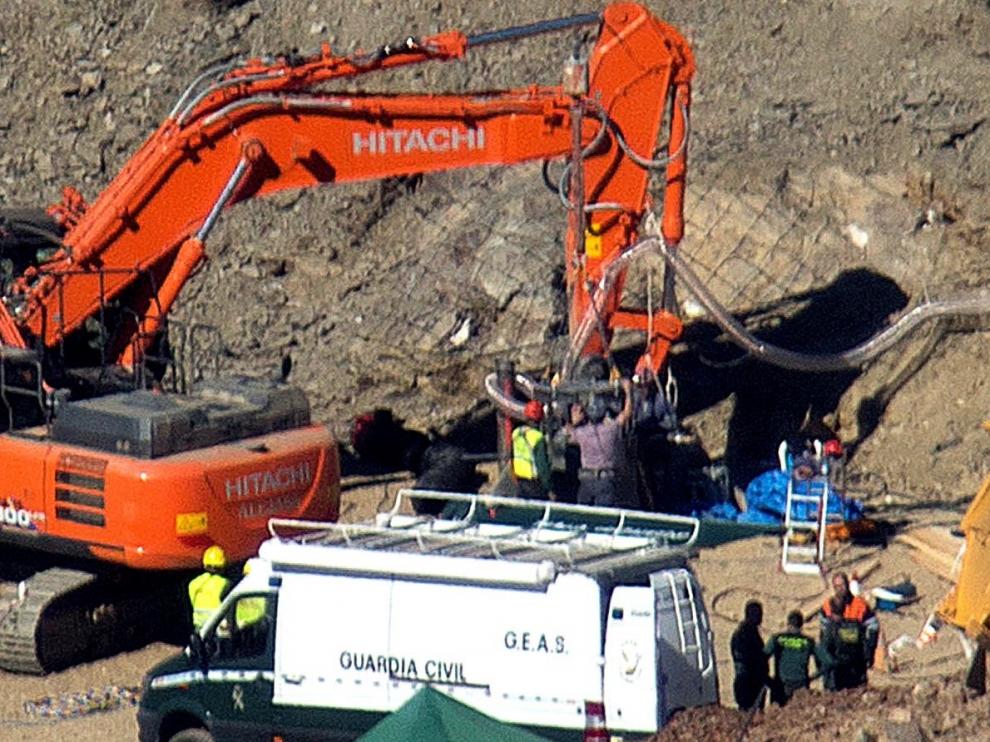 Los mineros están a 85 centrímetros del lugar en el que se sitúa a Julen