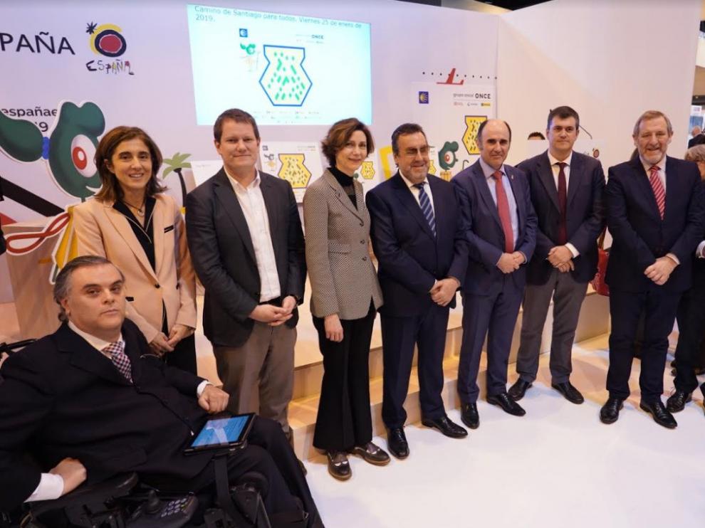 Oliver alaba el proyecto "Camino de Santiago para todos", de la Once
