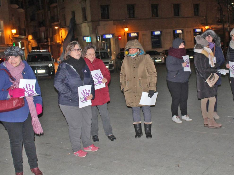 Vecinos de Monzón vuelven a condenar la violencia machista