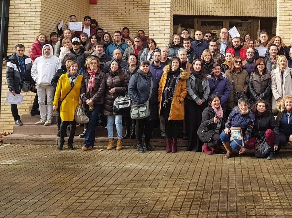 El Inaem entrega los certificados a un centenar de alumnos de los talleres de empleo