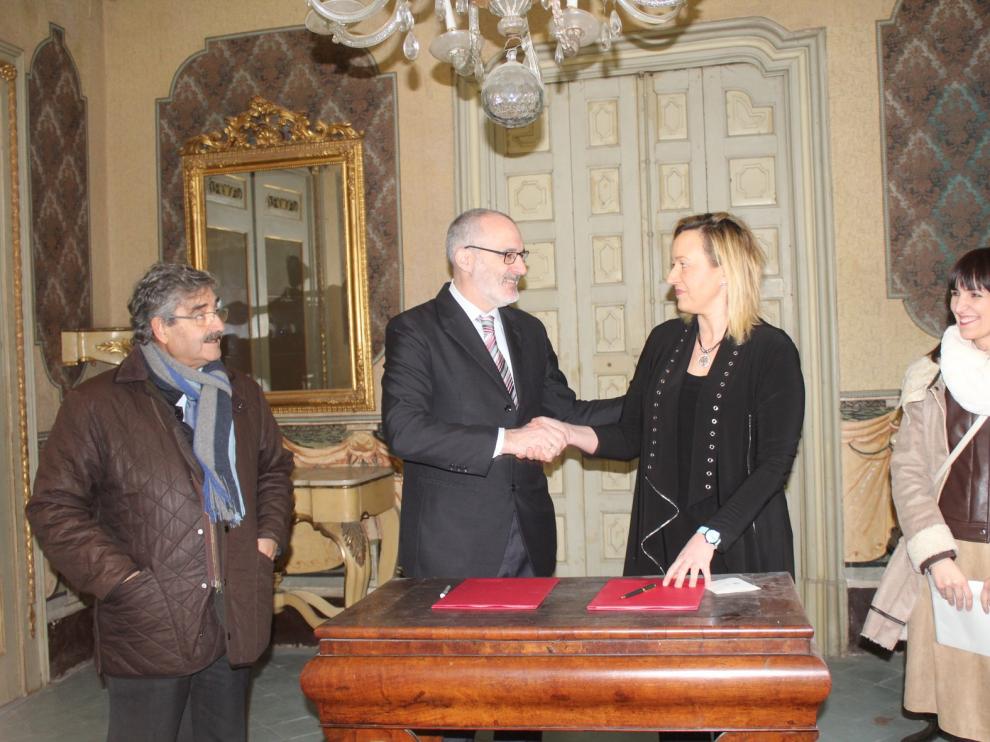 Monzón contará con una nueva sede del Inaem tras la adecuación de Casa Pano y Casa Sallán