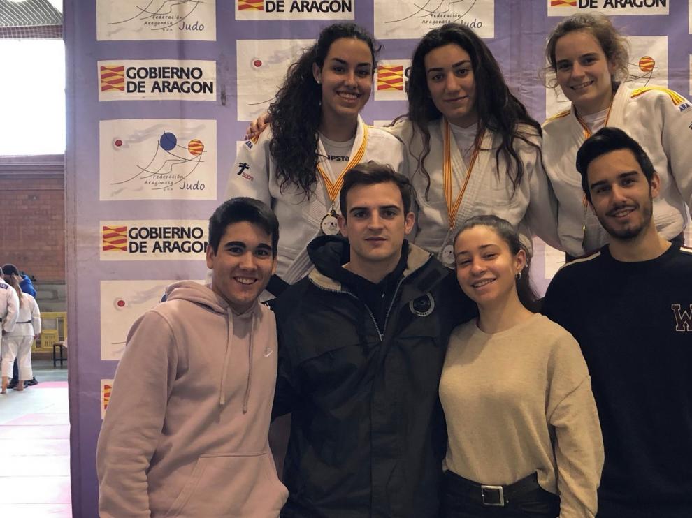Color altoaragonés en los podios del Autonómico