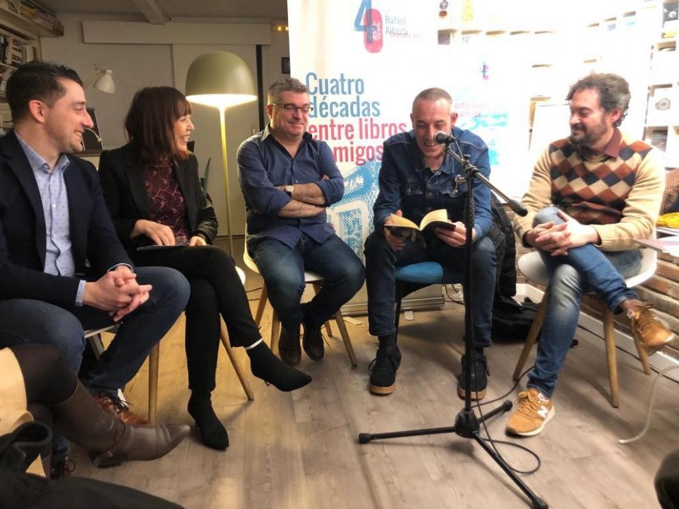 Los ganadores de los Premios Ciudad de Barbastro y Hermanos Argensola se presentan en Madrid