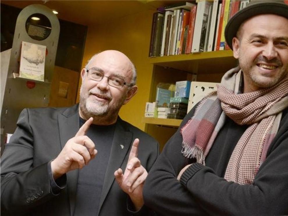 Antón Castro y Javi Hernández presentan en Barbastro este viernes sus libros más recientes