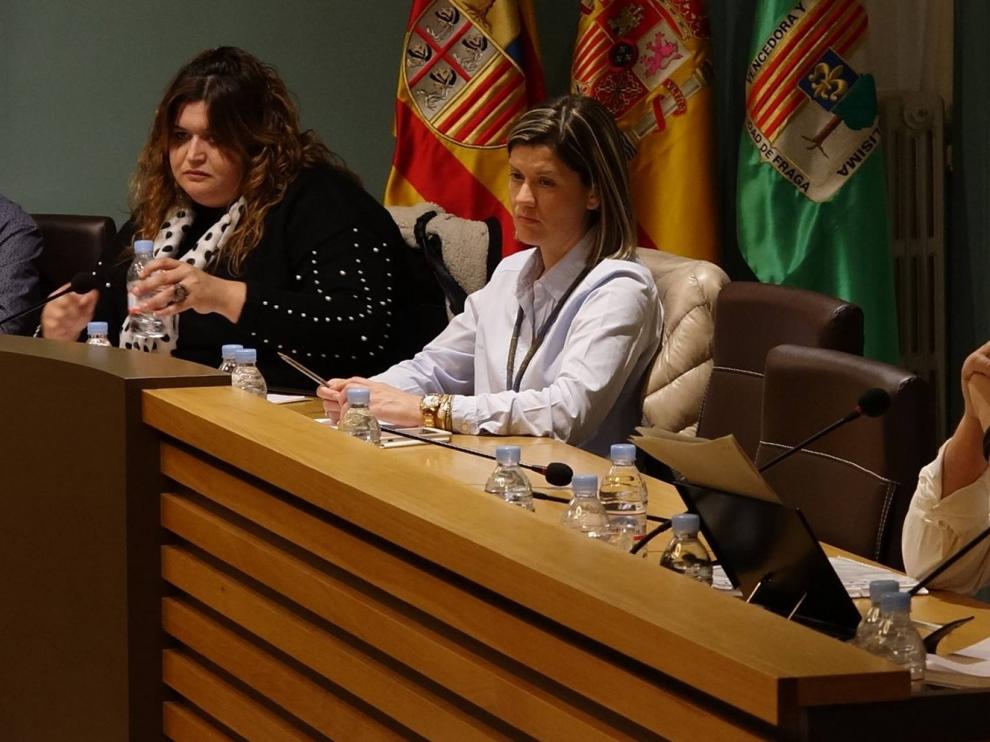 Los concejales socialistas de Fraga Pilar Vilar y Sergio Plana comunican al pleno su renuncia