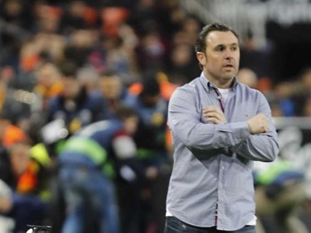 Sergio González: "El Huesca merece muchos más puntos de los que tiene"