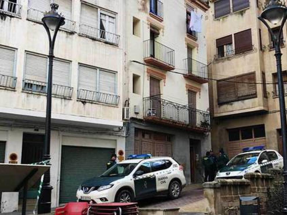 Investigan la muerte violenta de una mujer en Caspe