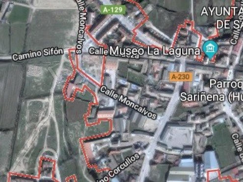 Parte de Sariñena se queda sin agua y sin luz por la desconexión de una línea eléctrica a causa del viento