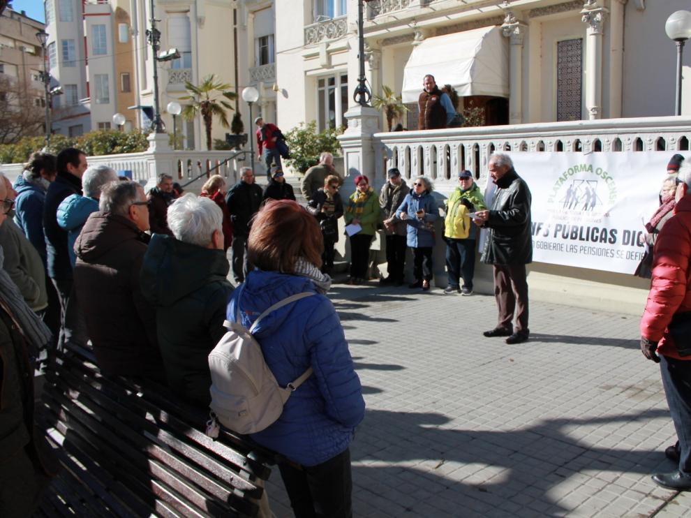 La pensión media en Huesca asciende a 942 euros en febrero