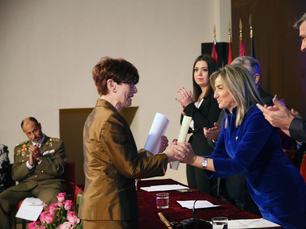 La oscense María José Coarasa, nombrada Hija Adoptiva de Toledo