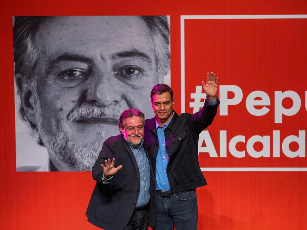Sánchez alienta la candidatura de Hernández en Madrid