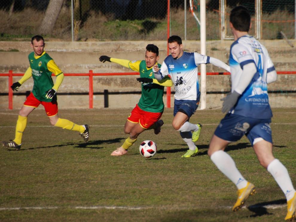 El San Lorenzo logró igualar ante el Borja en un duelo muy trabajado por los monegrinos