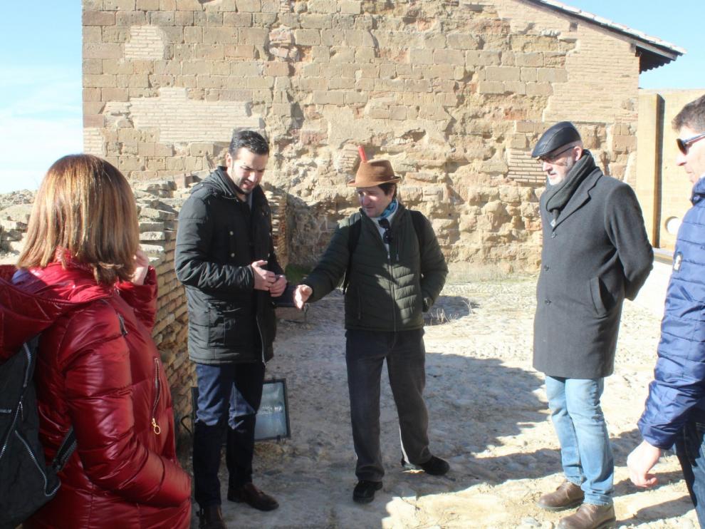 Finalizan las obras de seguridad del castillo de Monzón