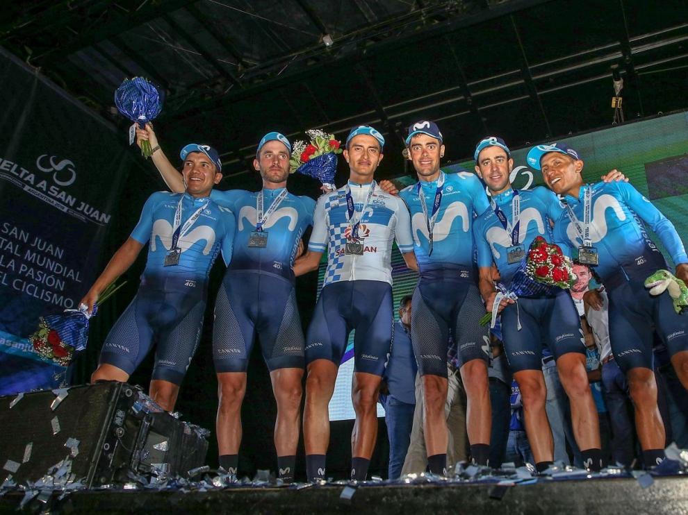 Movistar conquista la Vuelta San Juan con gran trabajo de Jorge Arcas