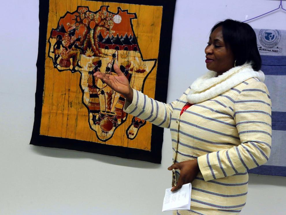 Hawa Dao Darankoum, responsable de "Orgullo de libertad": "Burkina Faso y Aragón tienen varios puntos en común"