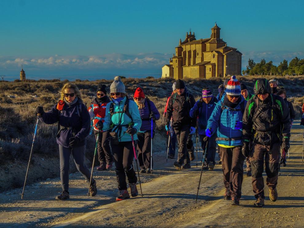Una excursión incómoda con frío y sobre todo viento