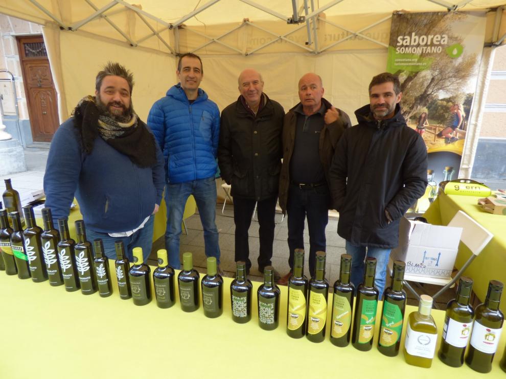 La comarca del Somontano presenta 438 marcas de aceite
