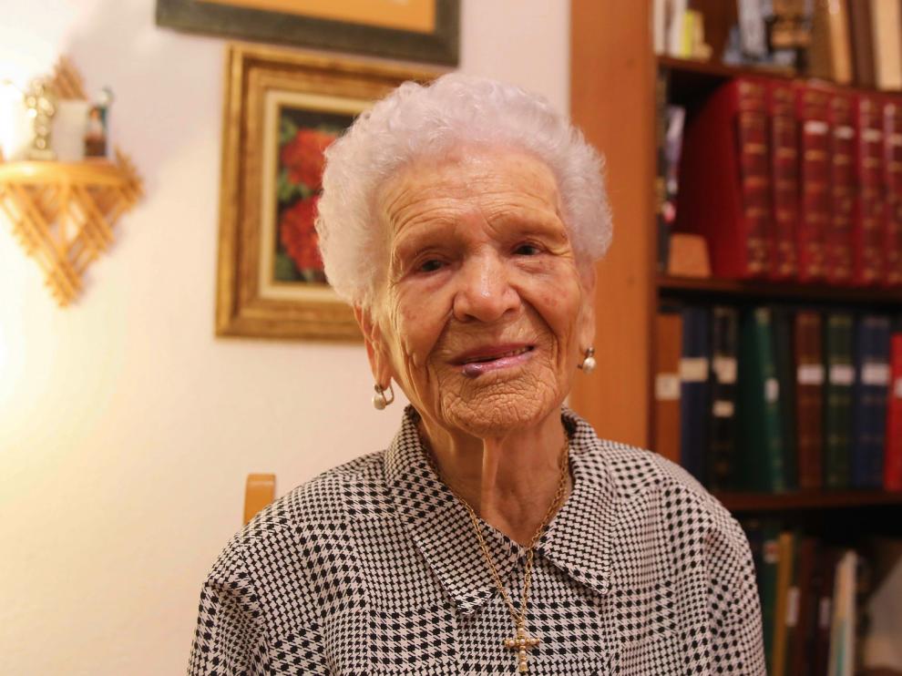 Emiliana González cumple 100 años con una salud y una memoria envidiables