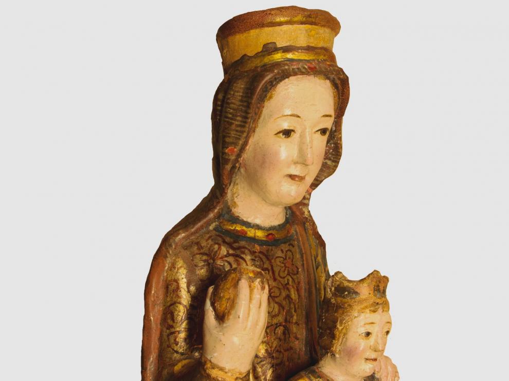 El Museo Diocesano de Jaca incorpora a su exposición la talla de la virgen de Arbués