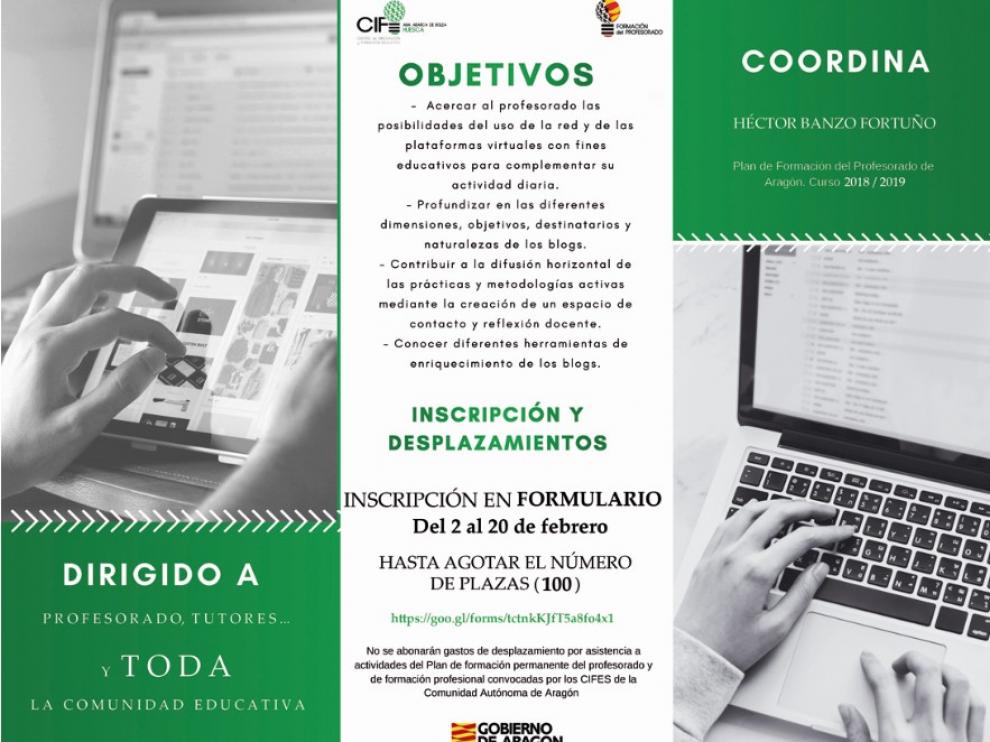 Huesca acogerá la tercera edición del Encuentro Aragonés de Educabloggers