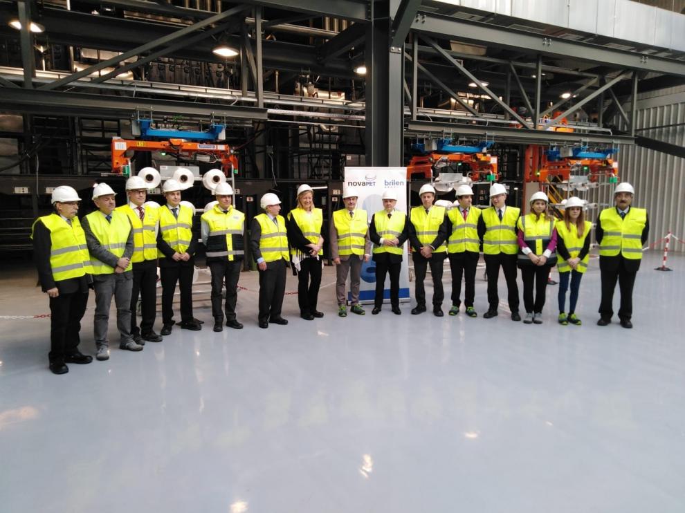 Brilén inaugura en Barbastro sus nuevas líneas de producción de hilo técnico de poliéster