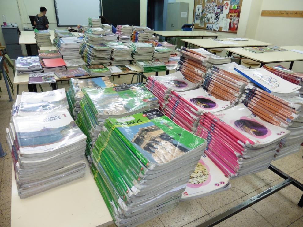 El Gobierno de Aragón financiará los primeros bancos de libros