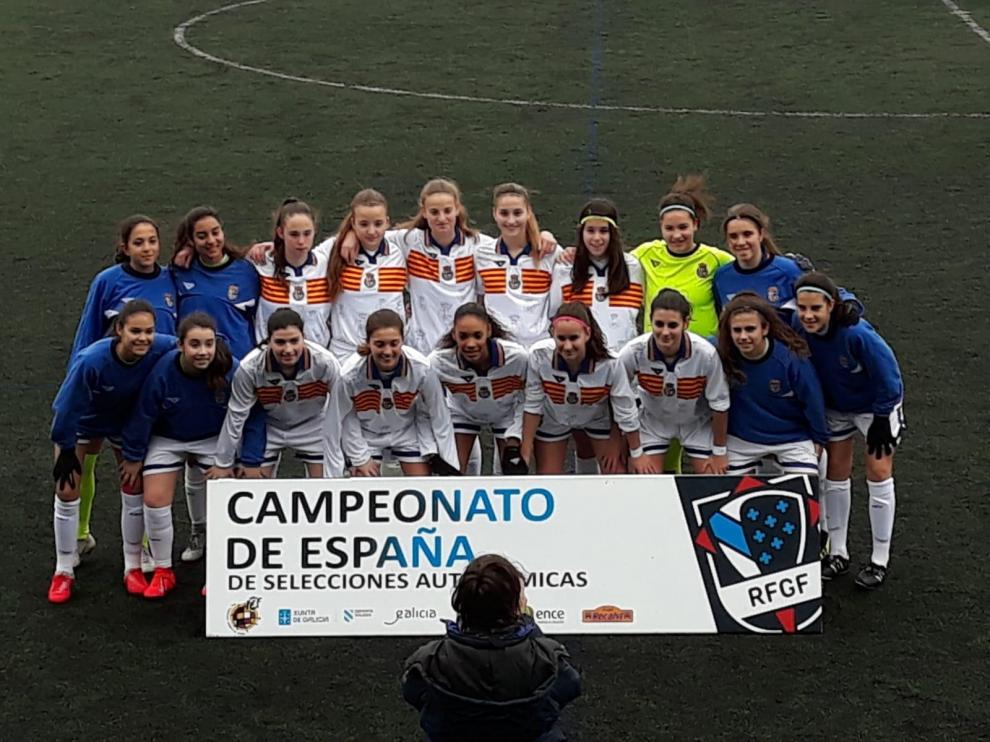 Las selecciones femeninas de Aragón cierran su participación en Galicia
