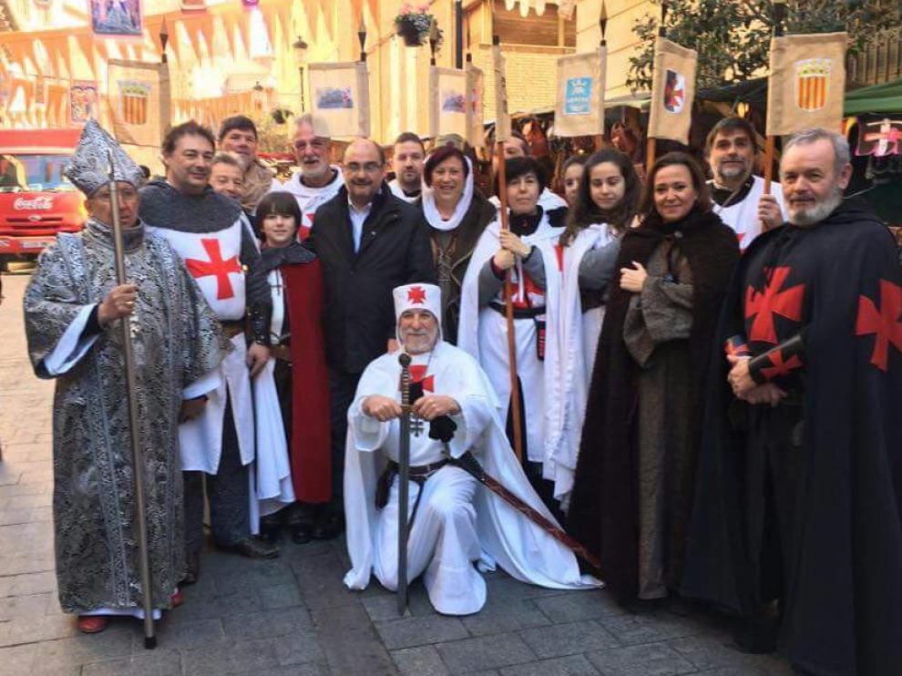 Una delegación de "templarios de Monzón" participará en Las Bodas de Isabel en Teruel